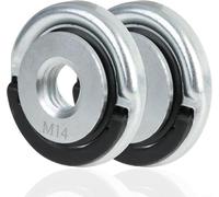 2 PCS For Angle Grinder Nut Clamp Nuts with Self Locking Quick Release for Use with Abrasive Wheels Including Cut Off and Grinding Discs