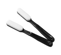 2 Pcs for Nano Soft Wenwan Walnut Brush for Nano with 10,000-Bristle Fine Bristles, Black Plastic Handle for Home & Garden, Cleaning Interior Surfaces, Leather, Automobiles, LCD Panels