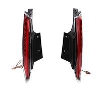 2 Pcs For Nissan For X-Trail For Rogue 2014-2019 DRL Rear Bumper Tail Light Fog Lamp Brake Lights For Signal(2 Functions)