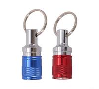 2 Pcs For SDS Shank Bit Holder with Keychain, Quick Change Adapter Extension Bar for Electric Drivers, Metal Screwdriver Bits Storage for Handheld Drills,(C)