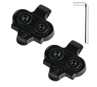 2 Pcs for SPD Cleats for Cycling Shoes, Bike Cleats Compatible with Shimano SPD SL SM-SH10 SM-SH11 SM-SH12 Cleat, Bike Pedal Cleatsfor Outdoor Road & Indoor Cycling Pedals Shoes Bicycle Cleat (black)