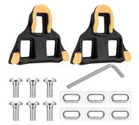 2 Pcs for SPD Cleats for Cycling Shoes, Bike Cleats Compatible with Shimano SPD SL SM-SH10 SM-SH11 SM-SH12 Cleat, Bike Pedal Cleatsfor Outdoor Road & Indoor Cycling Pedals Shoes Bicycle Cleat