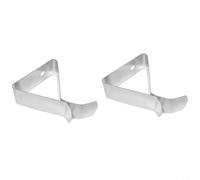 2 Pcs For Stainless Steel Clip For Thermometer Probes Compatible With For Coffee Mugs Barbeque Grills Pots And Cooking Vessels(C)