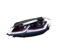 2 PCS For VW Golf 7.5 2018-2021 Golf7.5 MK7.5 LED Auto Headlight Assembly Upgrade R-Line Style Design LHD RHD Tool Accessories(Silver A pair,Left Drive)