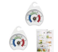 2 Pcs Freezer Thermometer, Fridge Thermometer, Freezer Thermomete Uk, Fridge or FreezerS Thermome52 Mm Dial, Colour Coded Zones. Restaurants, Bars, Cafes