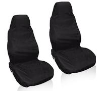 2 Pcs Front Car Seat Covers, Universal Front Pair Protectors for Cars,Durable And Easy Wipe Clean Waterproof Material,Breathable and Sweat-Proof, Protects The Seats from Liquids, Dirt,Mud,and Pet Hair