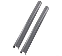 2 Pcs Front Grille Trim Strips for BMW F30 F31 F32 F33 F34 | F35 3 Series 4 Series, ABS V-Shape Support Bar Wrap, High for temp Resistant Decorative Cover, Black, 33cm x 5cm