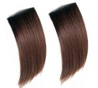 2 Pcs Front Hair Pieces for Women,Wig Pad Hair Piece Simulation Hair Lengthening Pad Hair One-Piece Invisible Pad Hair Root Two Sides Fluffy Wig Piece Female,A,10cm