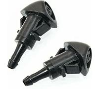 2 Pcs Front Windscreen Washer Nozzles for Nissan Pathfinder R51 2005-2012 OE 28932ZL00A Wiper Washer Spray Jet Replacement