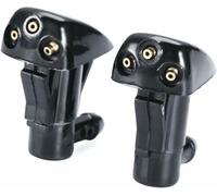 2 Pcs Front Windscreen Washer Nozzles for Toyota for Highlander MK1 2001-2003 for Prius March 2008-2009 986302E100 Wiper Washer Spray Jet Replacement