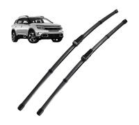 2 Pcs Front Windshield Wiper Blades for Audi A5 2008-2021 24"+20" - All-Season Aerodynamic Wiper Blade Set Frame Rubber