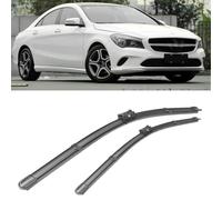 2 Pcs Front Windshield Wiper Blades for Mercedes Benz CLA-Class 2016-2018 24"+19" - All-Season Aerodynamic Wiper Blade Set Frame Rubber