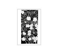 2 PCS Full Arm Herbal Tattoo Stickers Waterproof And Durable Men'S Fruit Juice Cherry Blossom Japanese-Style Temporary Tattoos