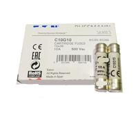 2 Pcs fuse- C10G10 10A 500V 10 * 38mm /gL