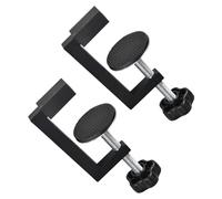 2 Pcs G Clampfor Woodworking, Small Clamps, Adjustable Screw Small Clamps, Sturdy and Durable,Tension Dial for Woodworking for Carpentry DIY Projects (Black)