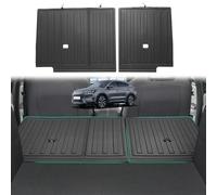 [2 PCS] GAFAT Compatible with BYD Seal U DM-i EV 2025 2026 2027 Rear Seat Protection Pad Mats, TPE All-Weather Rubber Boot Mats, 3D Scan Original Seal-U DMi Accessories, with Lanyard & Velcro Mount