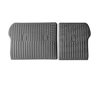 [2 PCS] GAFAT Ki-a EV6 /GT/GT Line/Facelift 2021-2025 2026 Boot Mat For Rear Seat, Boot Liner Rear Seats Protective Mats, Non-slip XPE Original 3D Scan, Compatible With Kia EV6 Accessories