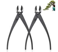 2 PCS Garden Shears, Bonsai Pruning Shears Steel Gardening Bonsai Cutter Mini Garden Branch Cutter Tree Pruning Scissor for Cutting Flowers, Trimming Plants, Fruits Picking