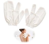 2 Pcs Garshana Gloves, Silk Dry Brushing Gloves for Dry Brushing Unisex Size