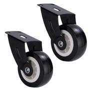 2 PCS Gate Wheel, Gate Wheels for Wooden Gates, Easy to Install, Smooth Rolling, Suitable for Wooden Gates, Sliding Doors, for Home and Garden Gate Maintenance Needs