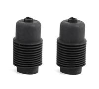 2 Pcs Gear Rack And Pinion Bellows Kit Rubber Boot Cover For Steering And UTV ATV Buggy Go Kart Golf Bike(B)