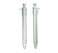 2 Pcs Gel Pen Vernier Caliper 10cm Metric Gauge Dial Shock-Proof Measuring Tool Multifunctional Caliper Ruler Measurement Gadget Vernier Caliper Metric Gauge Shock-Proof Ruler