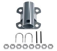 2 Pcs Gen 2 Mount, Metal Ethernet Hoop Bracket V3 for RV and Marine Use, Mounting Bracket with Hardware Included, 1.4 in Inner Diameter, Fits V2 Antennas, Adjustable Setup