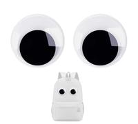 2 Pcs Giant Googly Eyes, 80mm Large Googly Eyes Self Adhesive, Funny Eyeball Stickers for Party Decorations Christmas Trees Lawns Car Classroom DIY Craft Projects
