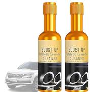 2 Pcs Glamatic Catalytic Cleaner, Catalytic Converter for Car Engine Cleaner, Auto Parts Engine Cleaner, Instant Car Exhaust Handy Cleaner, Multipurpose Boost Up Vehicle Engine Catalytic Converter