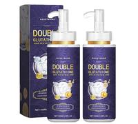 2 PCS Glutathione Serum for Face, Glutathione Skin Brightening Face Serum with KOJIC ACID and Niacinamide, Hydrating serum Reduce Dark Spot & Improve Skin Tone & Elasticity Large-capacity 100 ML
