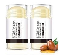 2 pcs Glycolic Acid Exfoliating Body Stick, 7% Glycolic Acid, Gentle Exfoliant