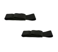 2 Pcs Golf Swing Training Aid, Arm Connection Aid, Golf Form Trainer, for Men Women Swing Correcting Improve Swing Stability (Black)