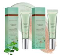 2 Pcs Green Colour Corrector， Redness Reducing Face Cream, Colour Correcting Cream For Softer Hydrated Ski, Balance Skin Tone And Reduce Redness,Suitable For All Skin Types