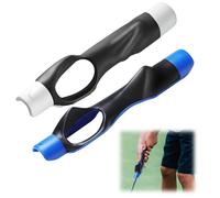 2 Pcs Grip Trainer Golf, Golf Grip Trainer, Golf Grip Training Aid, Hand-Shaped Club Grips for Proper Swing Technique - Right & Left Hand Compatible