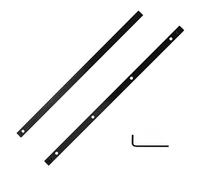 2 Pcs Guide Rail Connector,Guide Rail Adapter Connector Kit P-45777,Guide Rail Joining Bar Connector for Long Cuts,Rail Saw Long Cuts Compatible with Curtain Track Accessories.