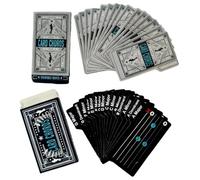2 Pcs Guitar Chord Cards for Beginners, Portable Chord Chart with 15 Chords, Card Chords with Diagrams for Easy Learning, 4.3 x 2.6 in / 11 x 6.7 cm Electric Guitar Chord Aid