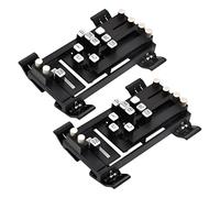 2 Pcs Guitar Chord Presser for Beginners, One Key Chord Assistant Tool, Auto Guitar Chord Presser for Acoustic Guitar, ABS, Black, 5.12 x 2.36 x 1.18 in, 13 x 6 x 3 cm