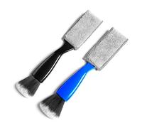 2 PCS Guitar Fret Brush Portable Guitar String Brush Cleaning Brush Double Head Cleaning Tool Dust Cleaner Guitar Cleaning Kit for Maintenance
