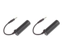 2 Pcs Guitar Interface I-Rig Converter Replacement Guitar for Phone Guitar Audio Interface Phone Tuner Lightweight Audio Adapter for iPhone, iPad and Android Smartphones and Tablets Practical Processe