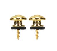 2 Pcs Guitar Strap Locks Metal Button Security Straplock Guitar Accessories 54DE