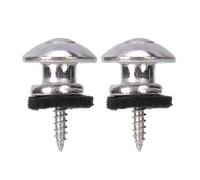 2 Pcs Guitar Strap Locks Metal Button Security Straplock Guitar Accessories 54DE