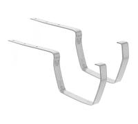 2 PCS Gutter Support Bracket,12.97 Inch Rain Gutter Support Heavy Duty Rack for Efficient Water Diversion Roof for Balconies Garages