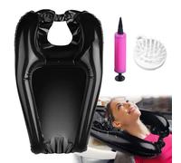 2 Pcs Hair Washing Aids for Disabled, Portable Hair Washing Basin, No Water Spill, Convenient to Use, Easy to Carry, for Washing, Perming, Coloring