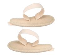 2 Pcs Hammer Toe Cushion, Adjustable Toe Straightener for Foot Correction | Soft gel pads for pain relief, fit crooked/overlapping toes. Washable & reusable. Comfortable for walking & most shoes.