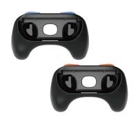 2 PCS Hand Grips for for Switch 2 Joy-Con Left+Right Controller Bracket Stand Holder Ergonomic Controller Gamepad Handle Hand Grip ABS Game Controller Bracket for Switch 2 Joy Co