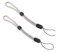 2 pcs Hand Wrist Strap for Gameboy Advance Pocket Color PS3 Move Motion PSP 1000 2000 3000 for PS Vita Wii Remote 3DS 2DS Move Lanyard Hand Strap Rope (gray-2pcs)