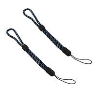 2 pcs Hand Wrist Strap for Gameboy Advance Pocket Color PS3 Move Motion PSP 1000 2000 3000 for PS Vita Wii Remote 3DS 2DS Move Lanyard Hand Strap Rope (blue-2pcs)