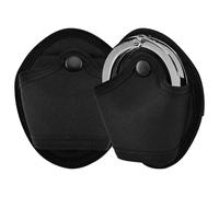 2 Pcs Handcuff Case, Handcuff Holster, Open Top Oxford Cloth Cuff Pouch for Duty Belt Police Law Enforcement Security Officer Accessories Fits Standard Chain or Hinge Handcuffs