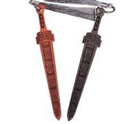 2 Pcs Handmade Wood Bookmarks Swords Page Marker Old Styles Bookmarks Creative Page Marker with for Teacher