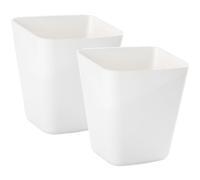 2 Pcs Hanging Cup Holder, Portable Rolling Cart Organizer, Multipurpose Cart Organizer, Hanging Plant Containers, Small Make Up Pencil Holder for Home Office Kitchen